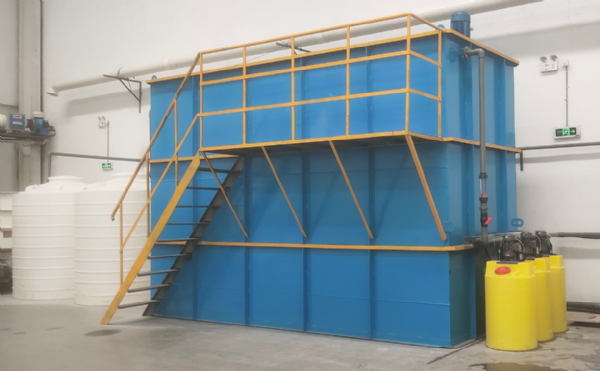 山西晉中50m3/D中水回用設備安裝調試