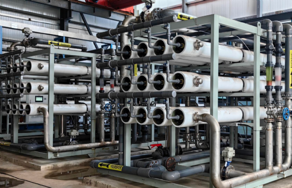 河北150T/H中水回用設備安裝調試