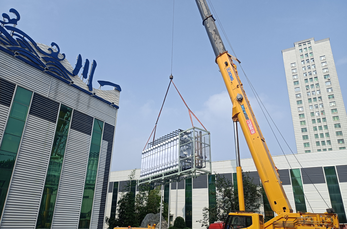 【川一股份】100T/H超濾設(shè)備裝車發(fā)往內(nèi)蒙古烏蘭察布市